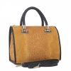 VERA Cross Body Handbags | Vera Italy "Zentiana" Mustard