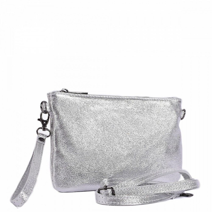 VERA Small Handbags | Vera Italy "Boela" Silver