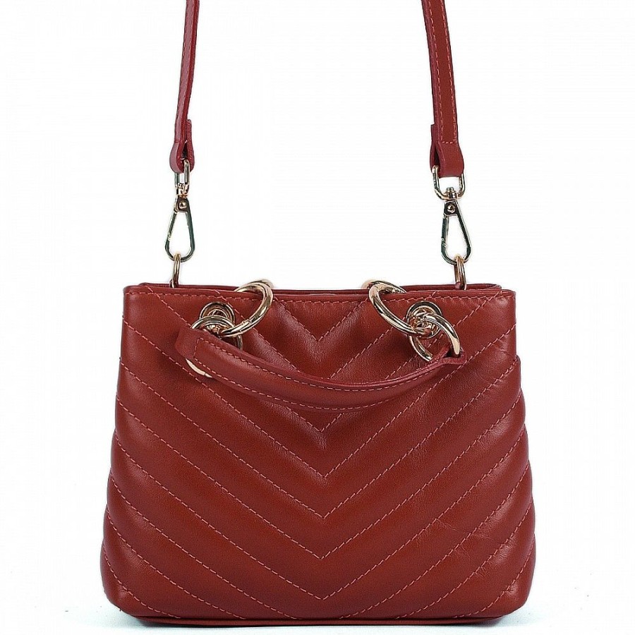 VERA Small Handbags | Vera Italy "Wibba" Brick