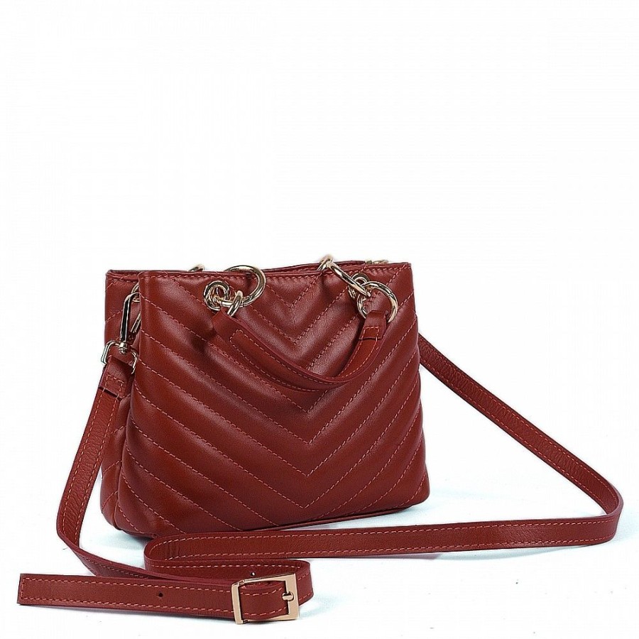 VERA Small Handbags | Vera Italy "Wibba" Brick