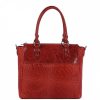 VERA Large Handbags | Vera Italy "Lubina" Red