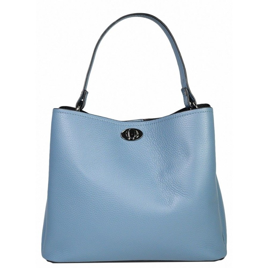 VERA Cross Body Handbags | Vera Italy "Delfinia" Light Blue