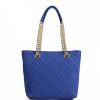 VERA Large Handbags | Vera Italy "Batena" Royal Blue