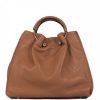 VERA Large Handbags | Vera Italy "Lonitka" Cognac