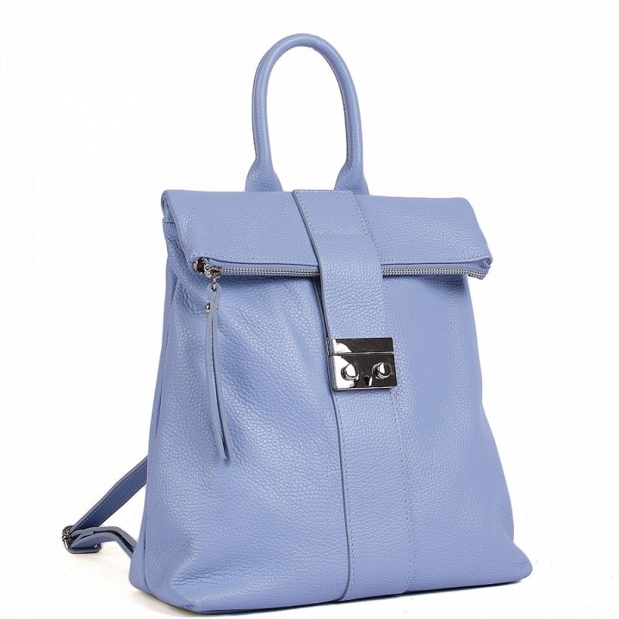 VERA Leather Backpacks | Vera Italy "Kaleba" Blue