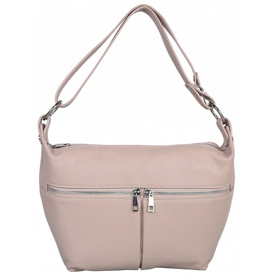 VERA Cross Body Handbags | Vera Italy "Akota" Rose Powder