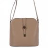 VERA Small Handbags | Vera Italy "Novella" Taupe