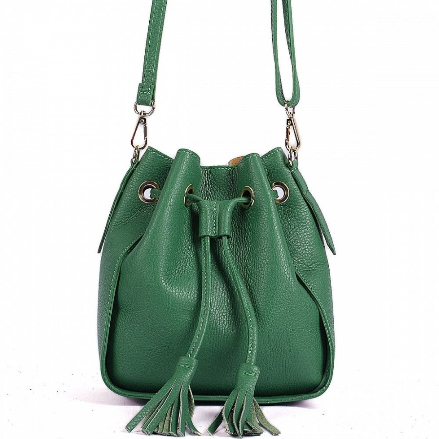 VERA Cross Body Handbags | Vera Italy "Badajoza" Green