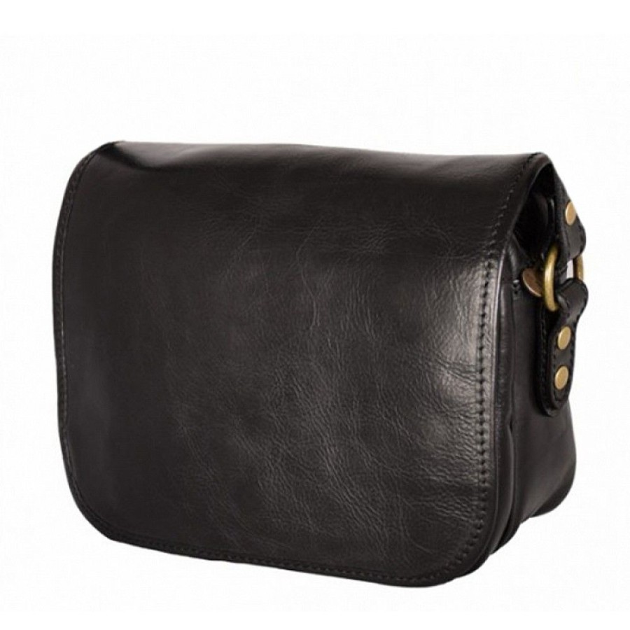 VERA Cross Body Handbags | Vera Italy "Juana" Black