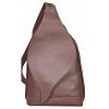 VERA Leather Backpacks | Vera Italy "Gimba" Chocolate