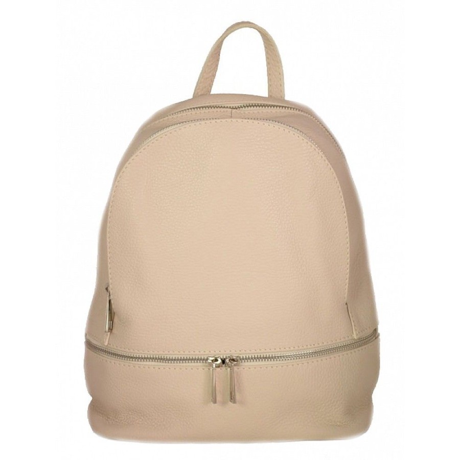 VERA Leather Backpacks | Vera Italy "Duena" Beige