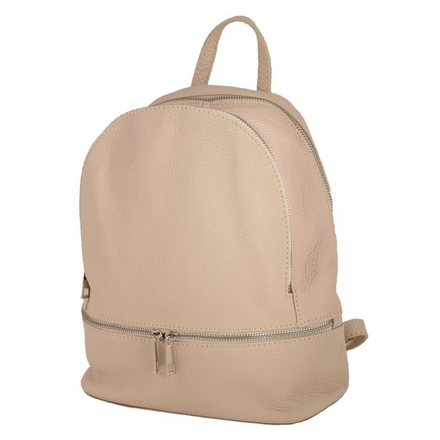 VERA Leather Backpacks | Vera Italy "Duena" Beige