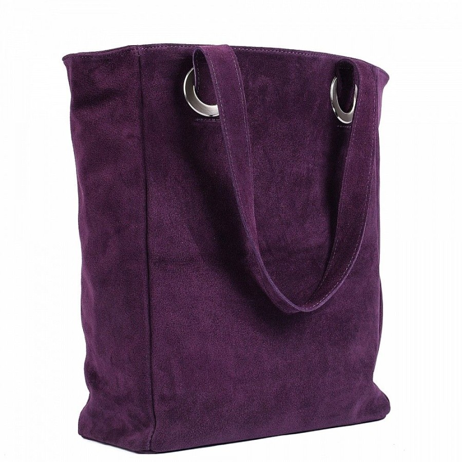 VERA Large Handbags | Vera Italy "Vali" Purple