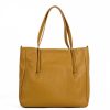 VERA Large Handbags | Vera Italy "Nikke" Mustard