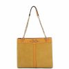 VERA Large Handbags | Vera Italy "Beata" Mustard