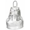 VERA Leather Backpacks | Vera Italy "Gogota" Silver