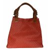 VERA Large Handbags | Vera Italy "Peperona" Red