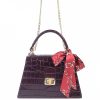 VERA Small Handbags | Vera Italy "Hadari" Bordeaux