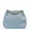 VERA Large Handbags | Vera Italy "Venturia" Light Blue