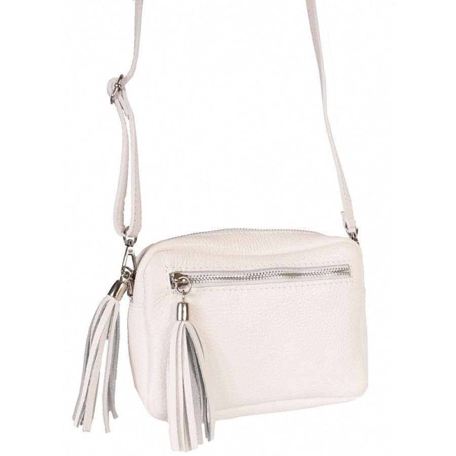 VERA Small Handbags | Vera Italy "Amalfa" White